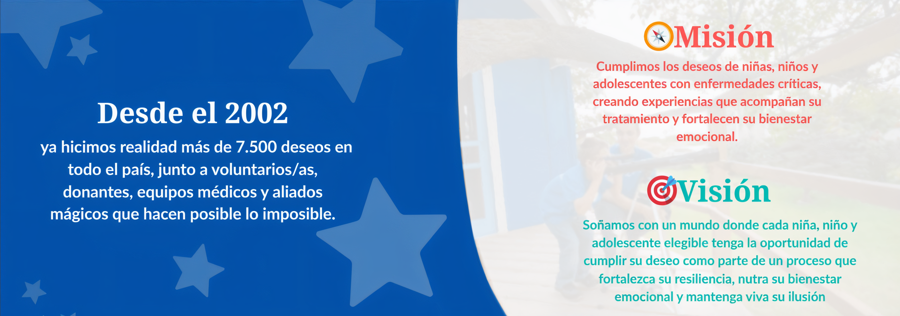 Desde 2002 - Misión y Visión